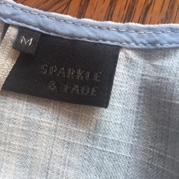 sparkle & Fade Like Blue Jumper M - Picture 5 of 5